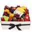Flowers-Classic Fruit Box with Red Wine