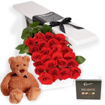 Flowers-Valentine's Day Giselle with Hugs