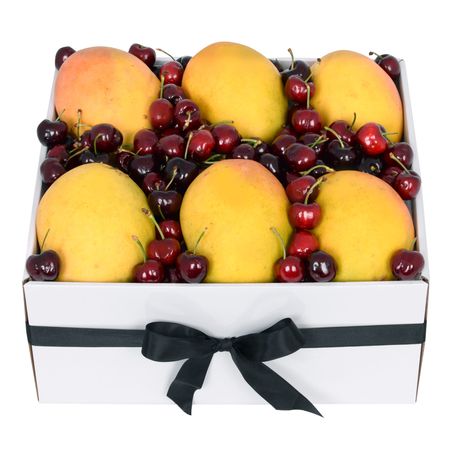 Mangoes & Cherries Fruit Box