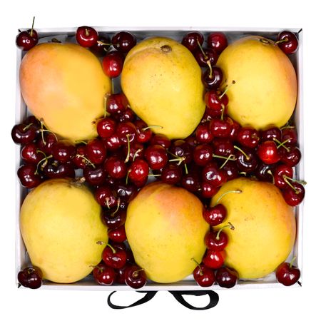 Mangoes & Cherries Fruit Box