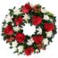 Flowers-Candy Cane Wreath