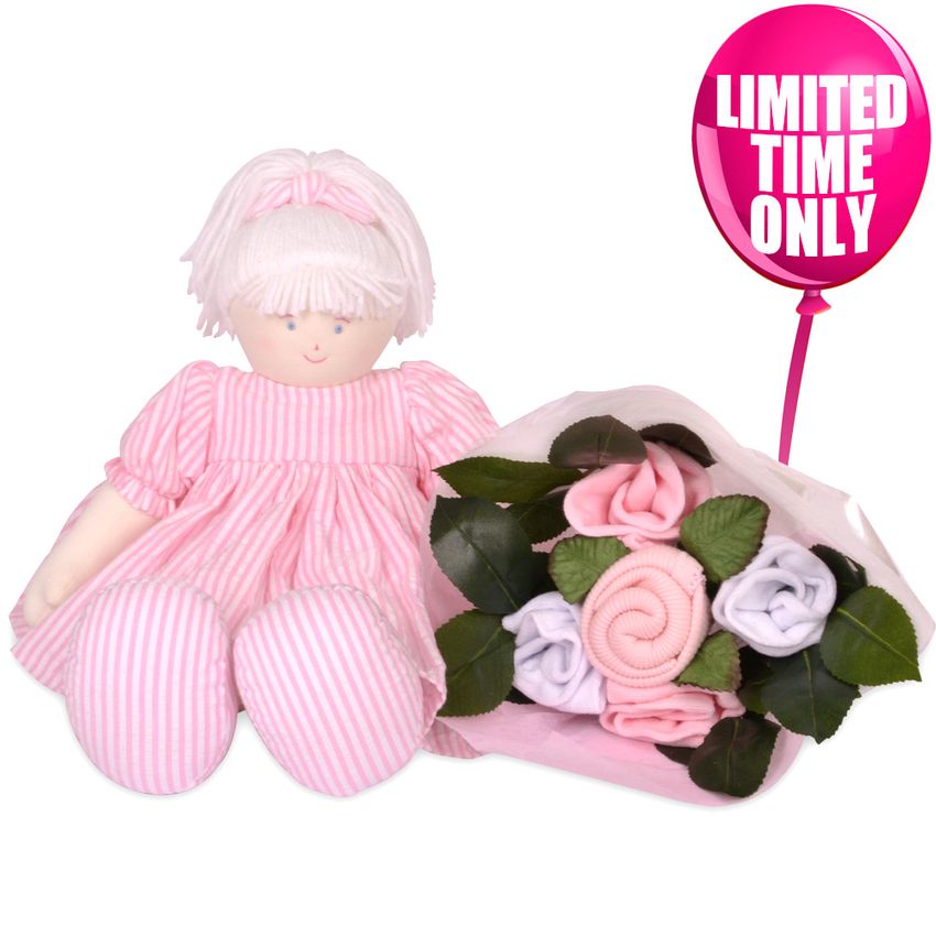 Kate Finn Doll Bouquet