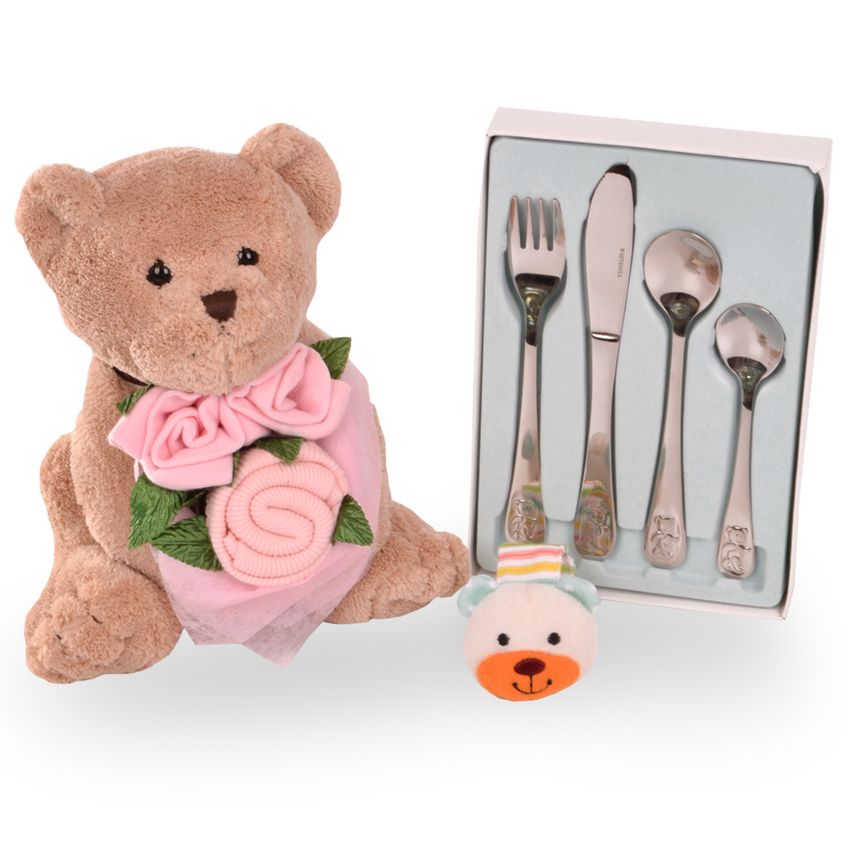 Sweet Baby Bear Pink
