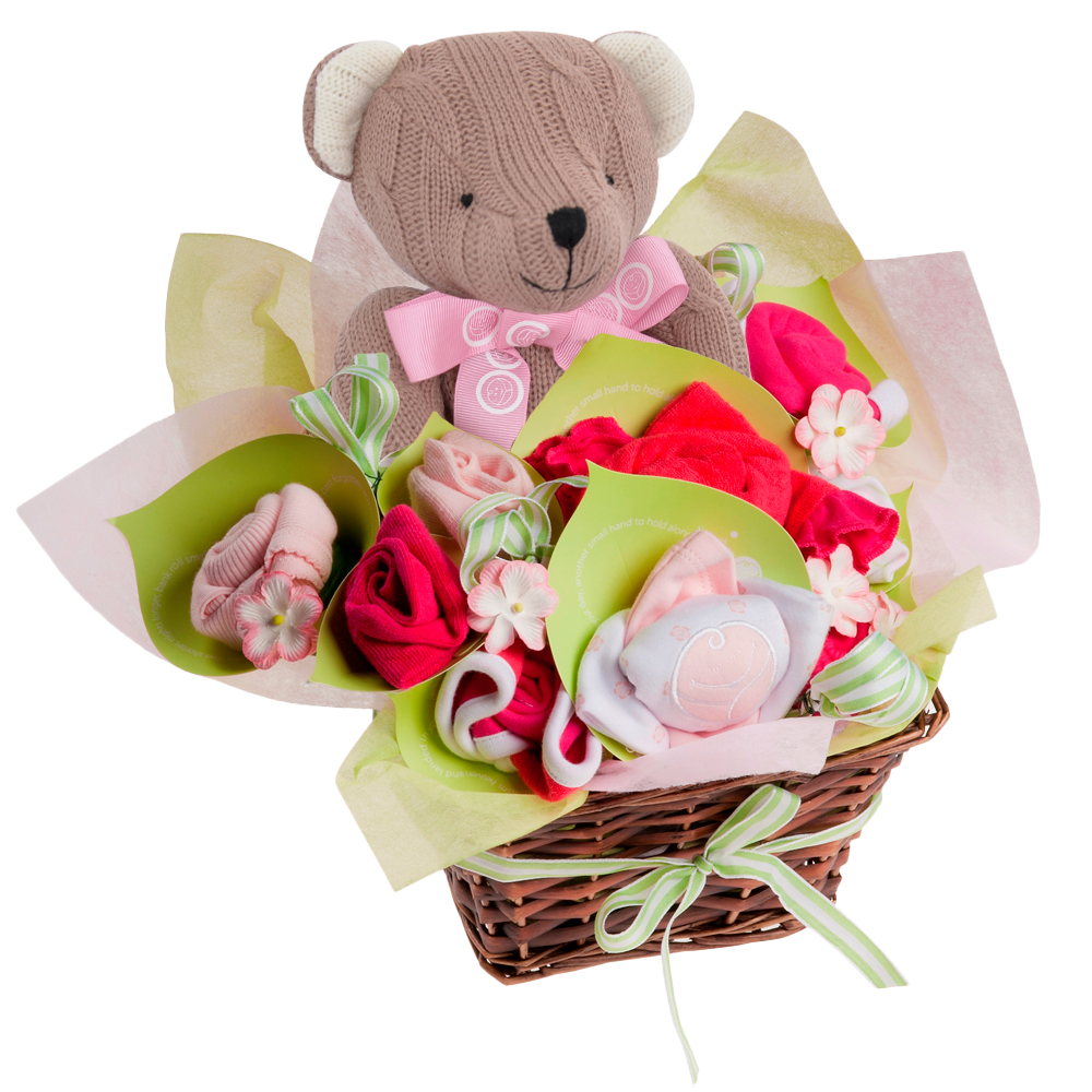 Image of Blossoming Basket Pink